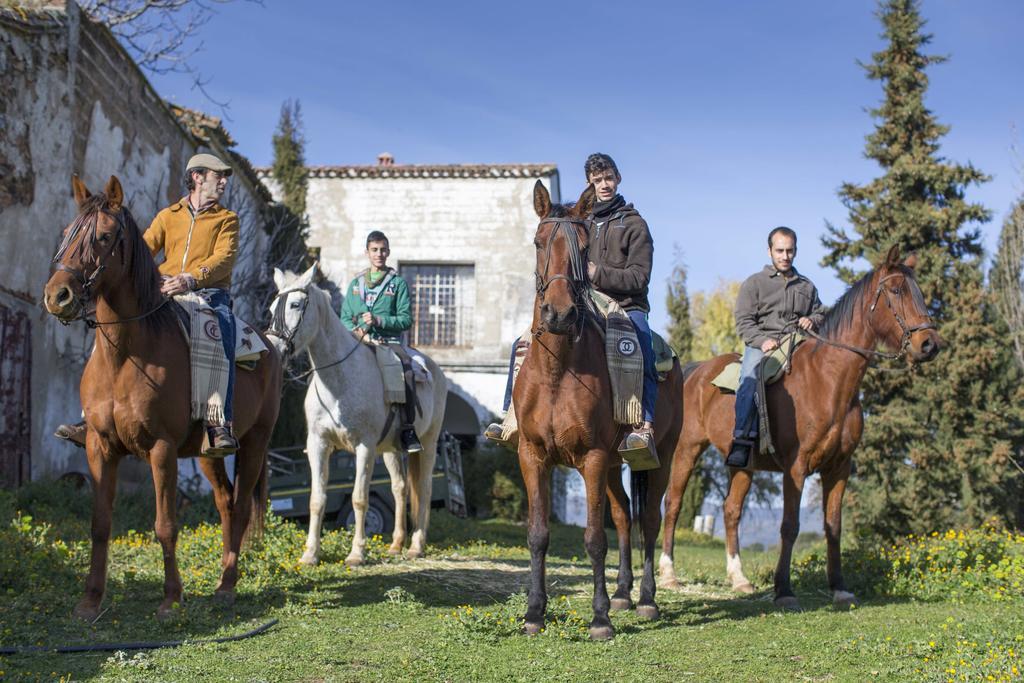 Cortijo El Berrocal Guest House กาซาญา เดลา เซียร์รา ภายนอก รูปภาพ